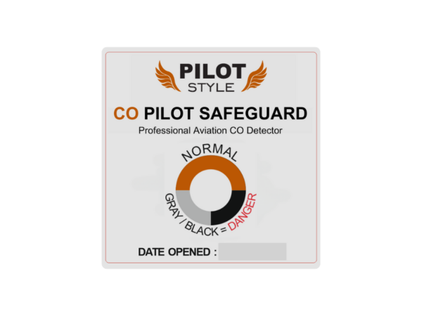 PilotStyle PS101 Carbon Monoxide Detector Badge