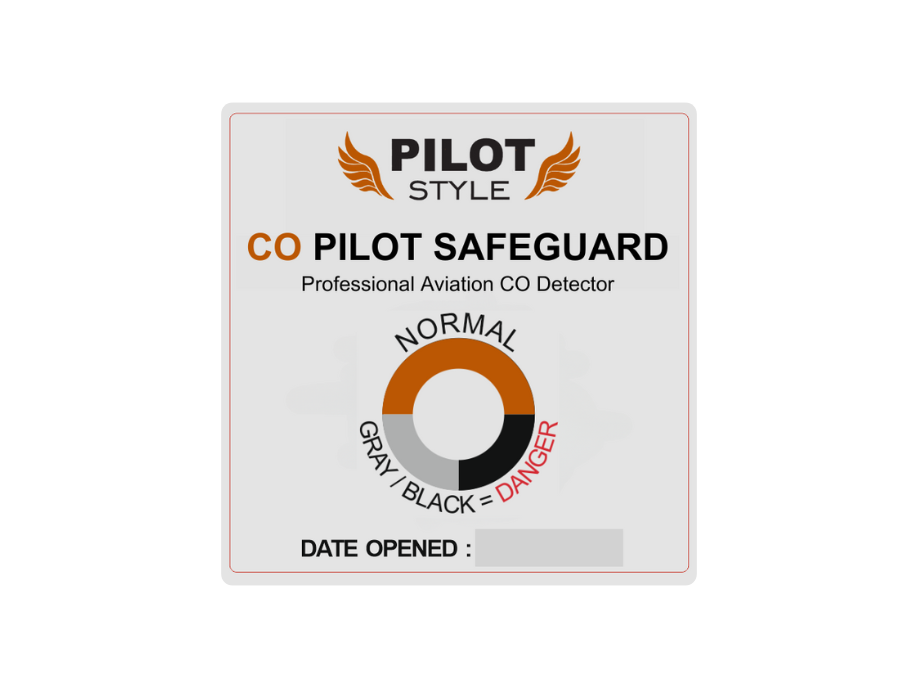 PilotStyle PS101 Carbon Monoxide Detector Badge